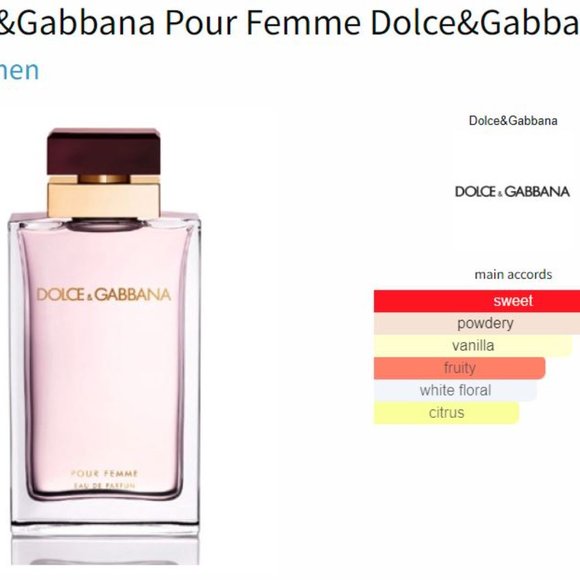 10/20$ - Pour Femme - Dolce & Gabbana- Fragrance Sample/Decant - Picture 2 of 2